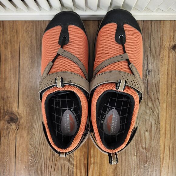 GoLite Tara Lite Womens Size 7 Orange Black Brown Trail Running Hiking Shoes Low - Picture 5 of 10